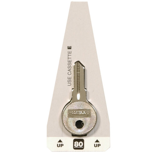 [88064] Hillman KeyKrafter House/Office Universal Key Blank 80 CG16, IN8, RO1 Single