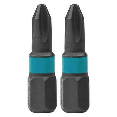 [A98837] Makita Impact X #2 Phillips Drywall 1 Insert Bit 2/pk
