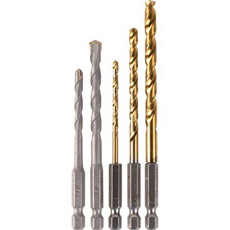 [D23765] Makita Hex Shank Drill Bit Set 5pc - D-23765