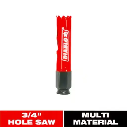 [DHS0750CF] DIABLO 3/4 CARBIDE TTH HOLE CTTR