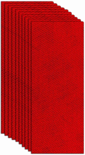 [DND234ASTS10N] Diablo SandNet 5 in. L X 2-3/4 in. W Assorted Grit Assorted Block Hand Sanding Pad