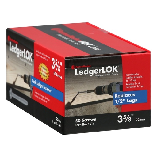 [FMLL35850] CORTEX LEDGERLOK 3-5/8 50PCS