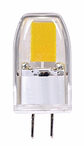 [S9544] Satco 3w G6.35 LED 12v 3000K Warm White Light Bulb