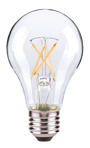 [S9875] BOMB.SATCO 4.5 A19 LED27K CL120V