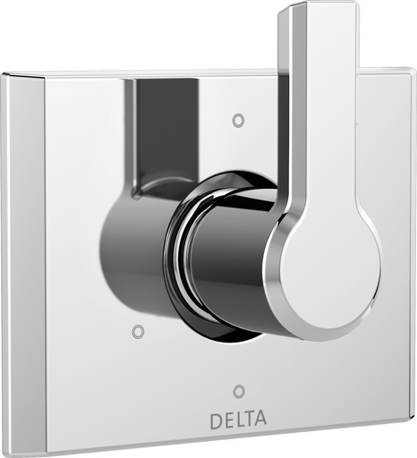 [T11999] Delta Pivotal 6-Setting 3-Port Diverter Trim in Gray, Size 5.625 H X 6.125 W X 2.75 D in | Wayfair T11999