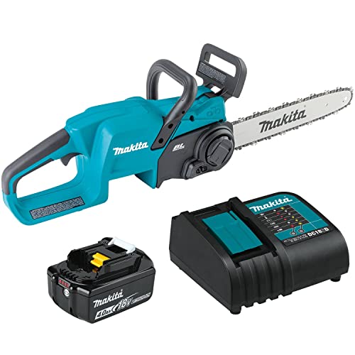 [XCU11SM1] Makita 18V LXT Brushless Lithium-Ion 14 in. Cordless Chain Saw Kit (4 Ah)