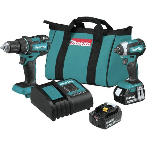 [XT279S] Makita 18-Volt LXT Lithium-ion Brushless Cordless 2-Piece Combo Kit (Driver-Drill/Impact Driver) 3.0Ah