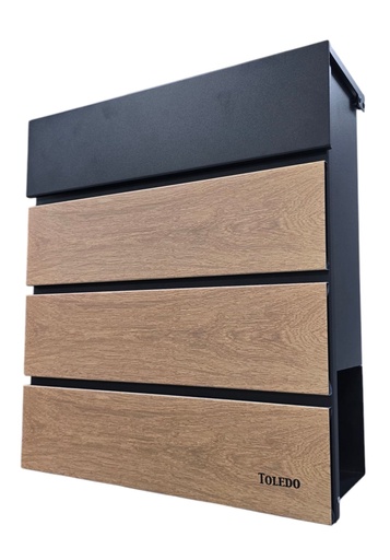 [430005067] Toledo buzon wood square tmb93