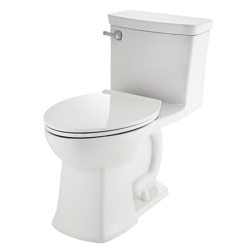 [2922A104.020] American Standard 2922A.104 Townsend 1.28 GPF One-Piece Elongated Comfort Height Toilet with Left Hand Tank Lever and Seat Included White Toilets and
