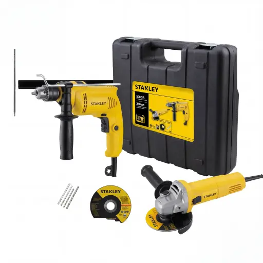 [SHG6620KA] STANLEY HAMMER DRILL 600W KIT