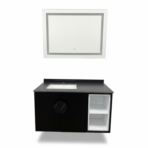 [421836BLACK] CONJ. VANITY #4218 36" BLACK